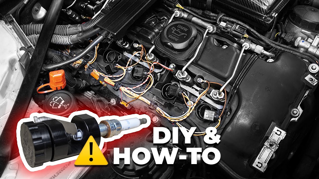 BMW N54 Spark Plug & Ignition Coil Replacement + The BEST Gap Method! (135i, 335i, 535i DIY)