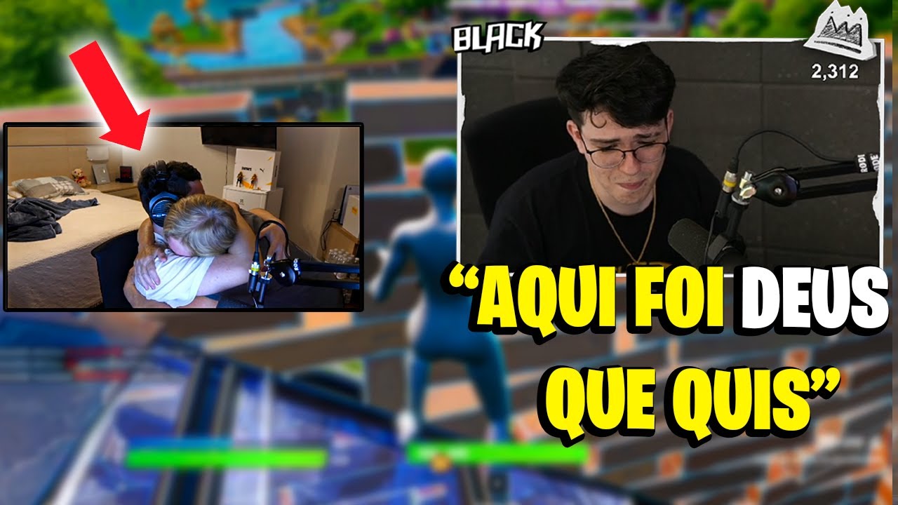 O DIA que BLACK e LULUZITO se CLASSIFICARAM pra FNCS e a MÃE do BLACK CHOROU de EMOÇÃO! [React]