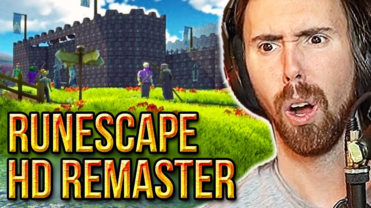 A͏s͏mongold Reacts To Old School Runescape Remastered (OSRS HD) | By TheLazyPeon