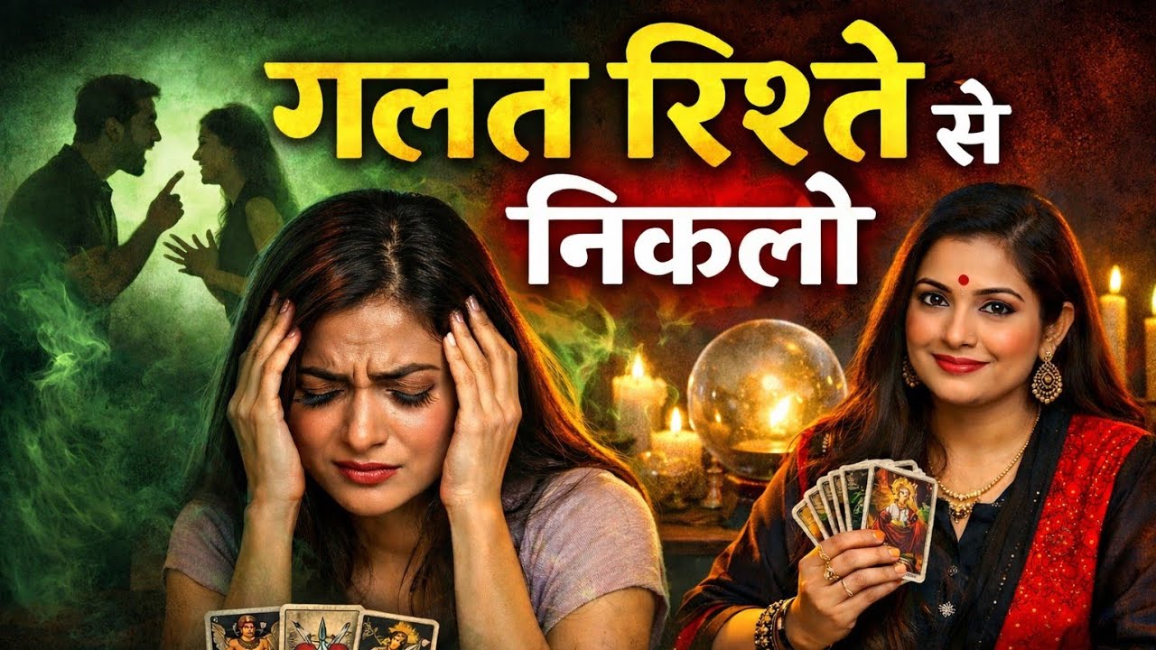 Galat Rishte Se Niklo | Is Saal Ka Pehla Tarot Reading | Universe Ka Strong Message #hinditarot 