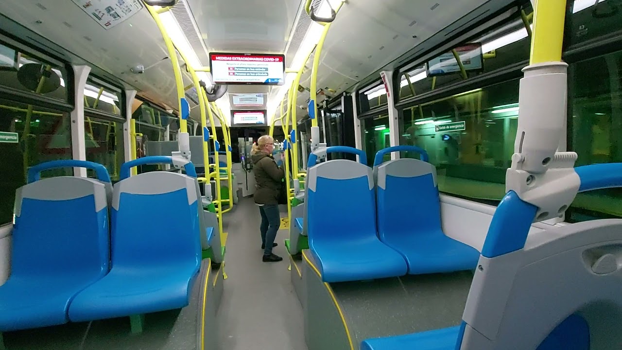 EMT Madrid:Llegando al Intercambiador de Avenida de América