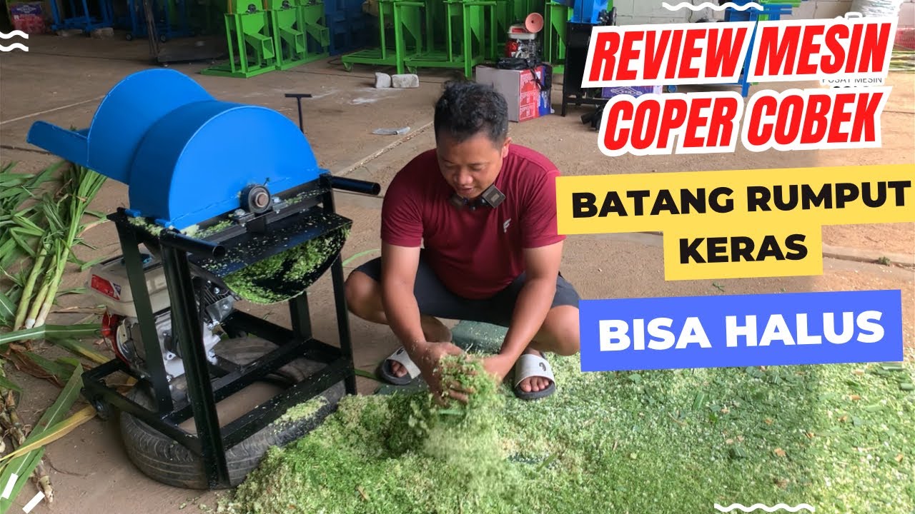 MESIN COPER VIRAL TIPE COBEK HASIL CACAHAN HALUS Sama RATA 