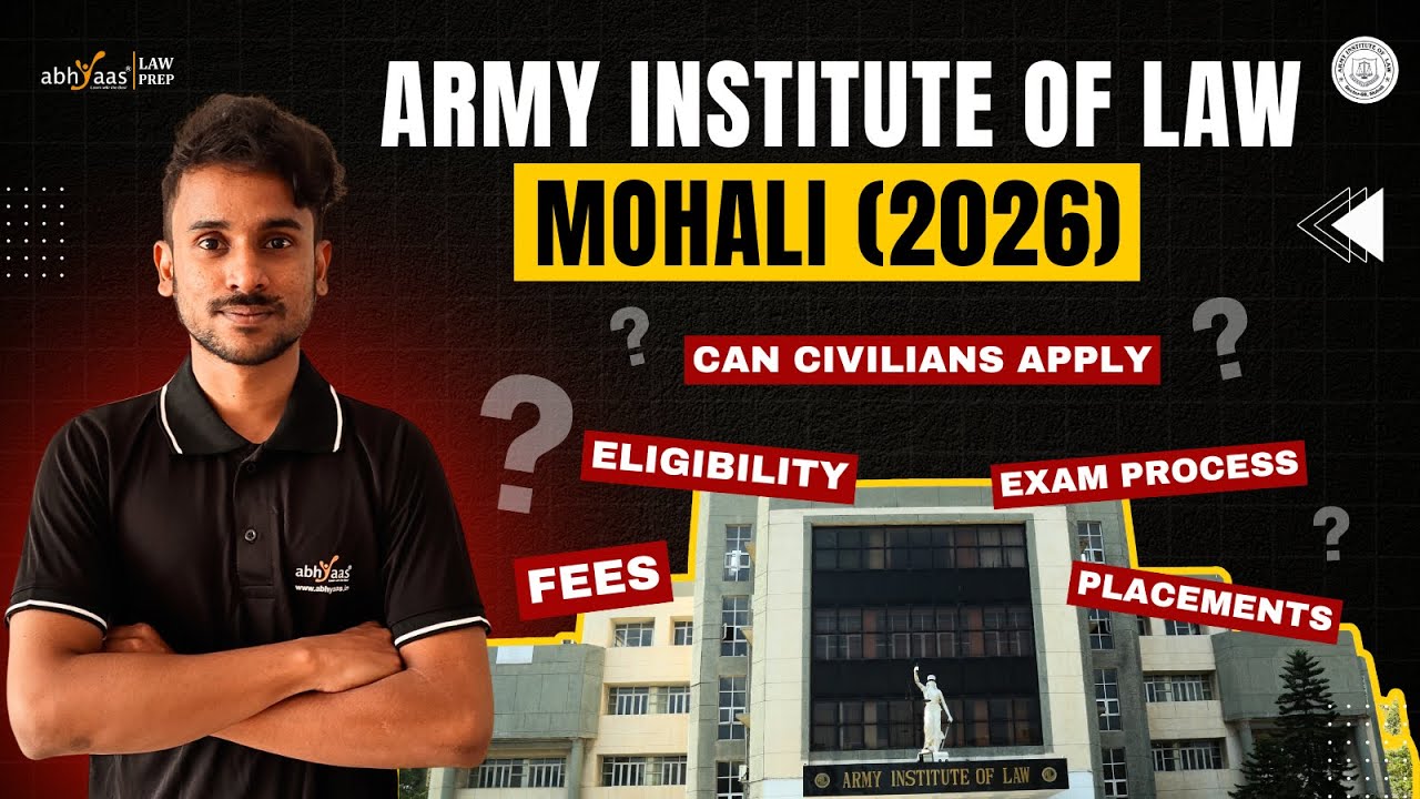 Army institute of Law, Mohali Selection Know the eligibility for students from non-army backgrounds.