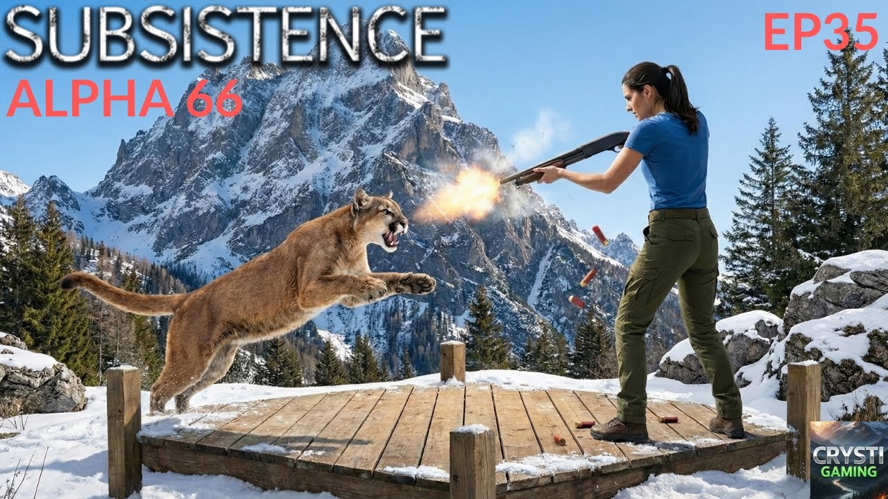 One Wrong Move and It's Over 🐾😬 | Cougar Hunting in Subsistence