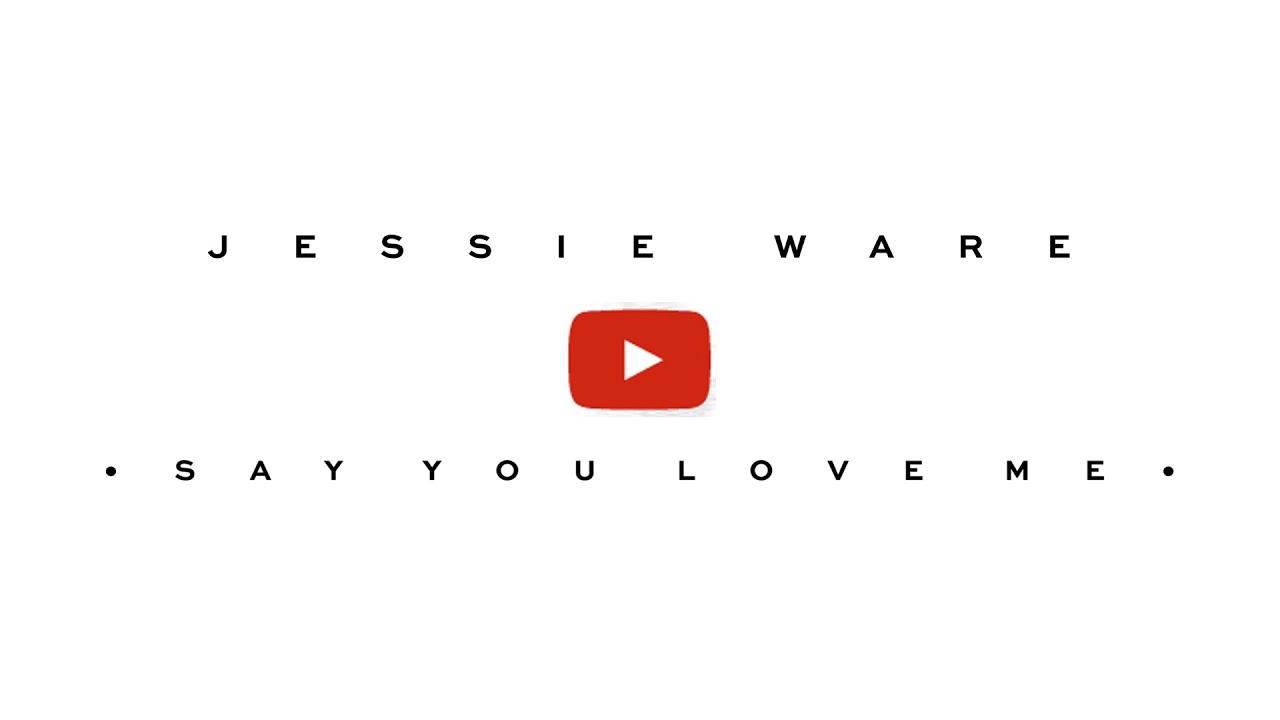 Jessie Ware - Say You Love Me (Visualiser)
