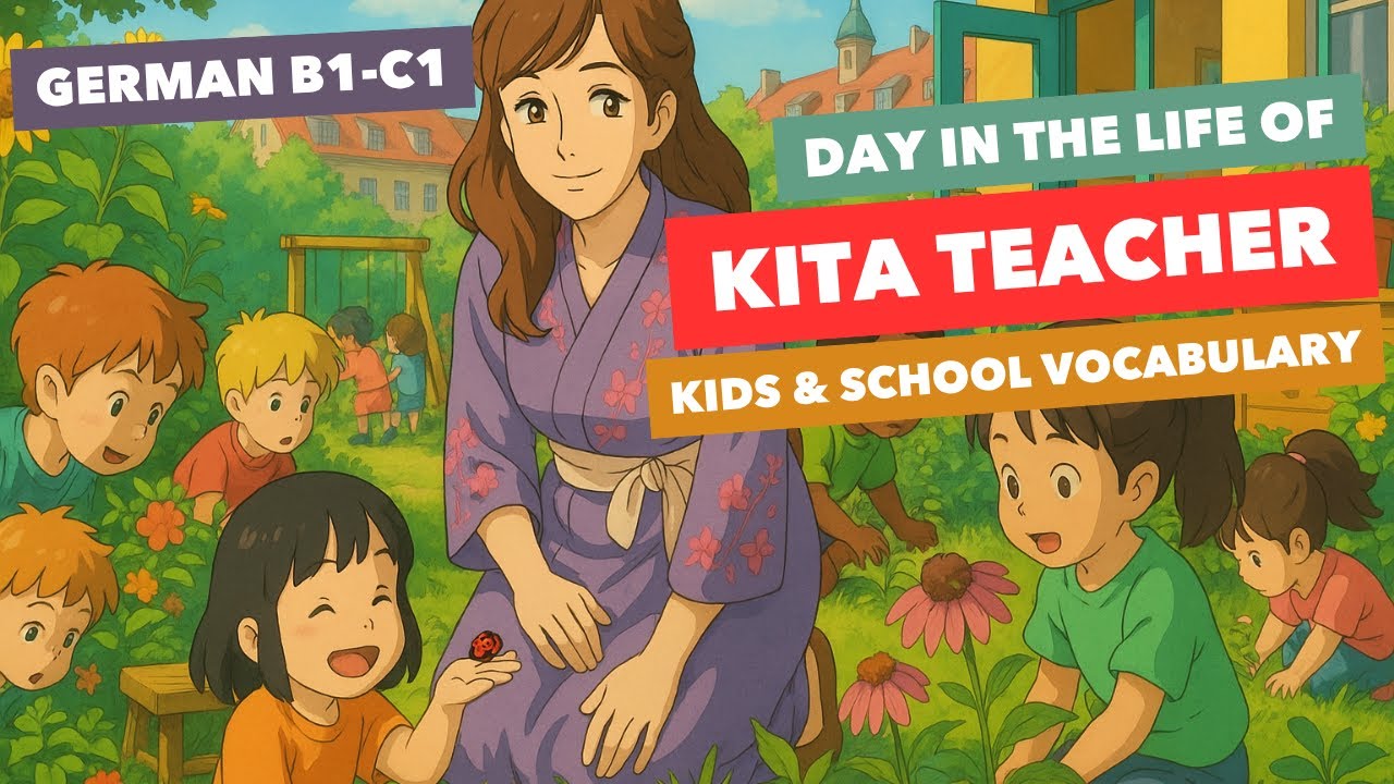 Learn German with a Teacher’s Daily Routine | B1-C1 Real-Life Dialogs