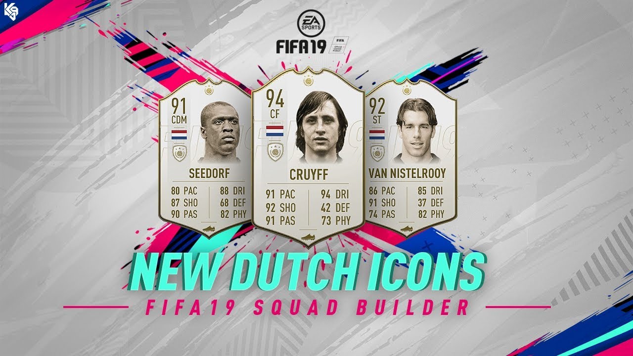 New Dutch Icons Squad Builder ft. Cruyff | FIFA 19 Ultimate Team