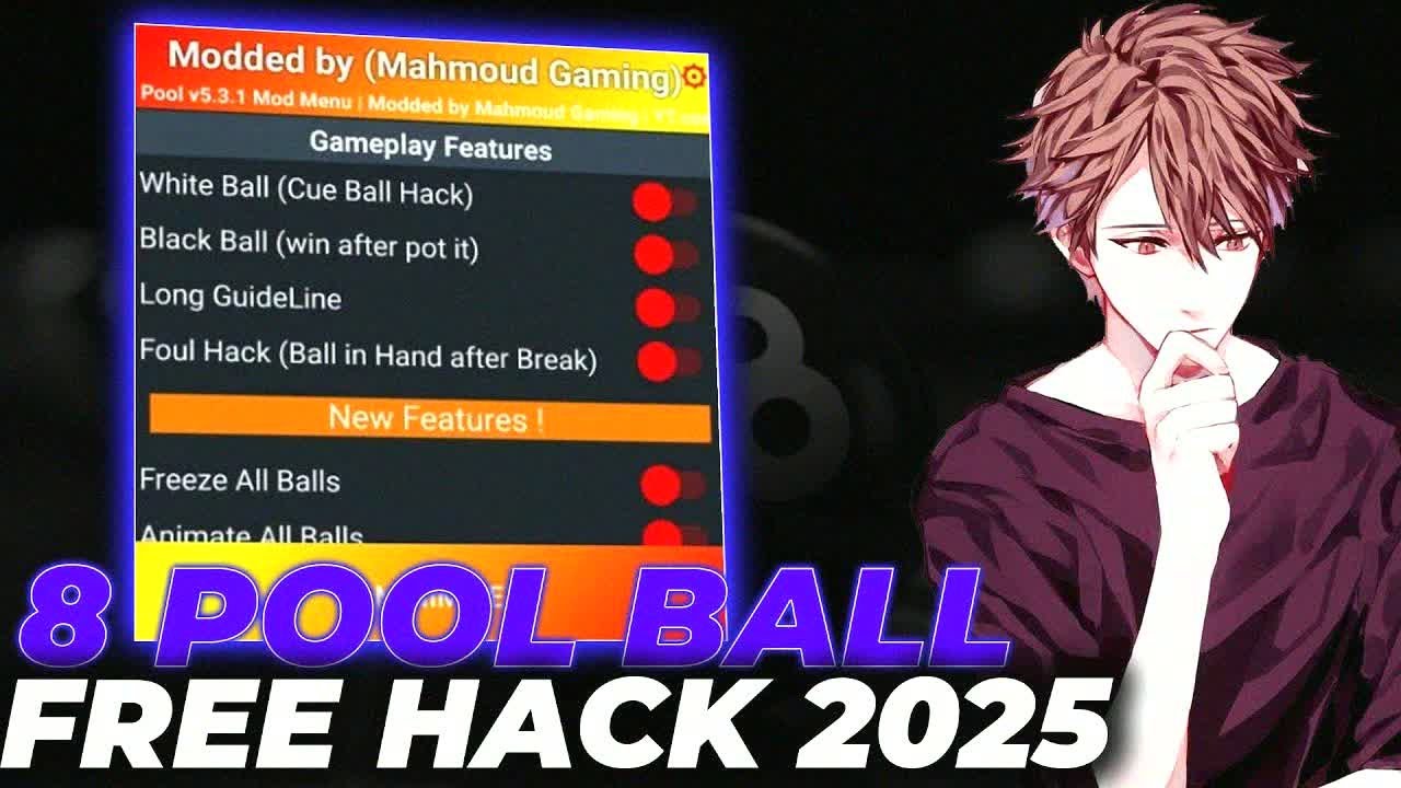8 Ball Pool Mod Menu &ndash; Powerful Hack *Free* with Auto Pot, Stat Max & Quick Wins! Download [2025]!