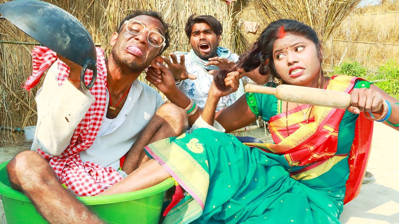 लाचार पतोह के देखि कइसे बुढ़वा ससुर लसार लसार के पीटलस | (लाजवाब कॉमेडी)  Chirkut Baba Ke Comedy