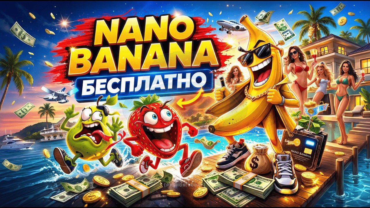 БЕСПЛАТНЫЙ ДОСТУП К NANO BANANA ЧЕРЕЗ TELEGRAM 🤯 | Пишем бота на Python за 20 минут