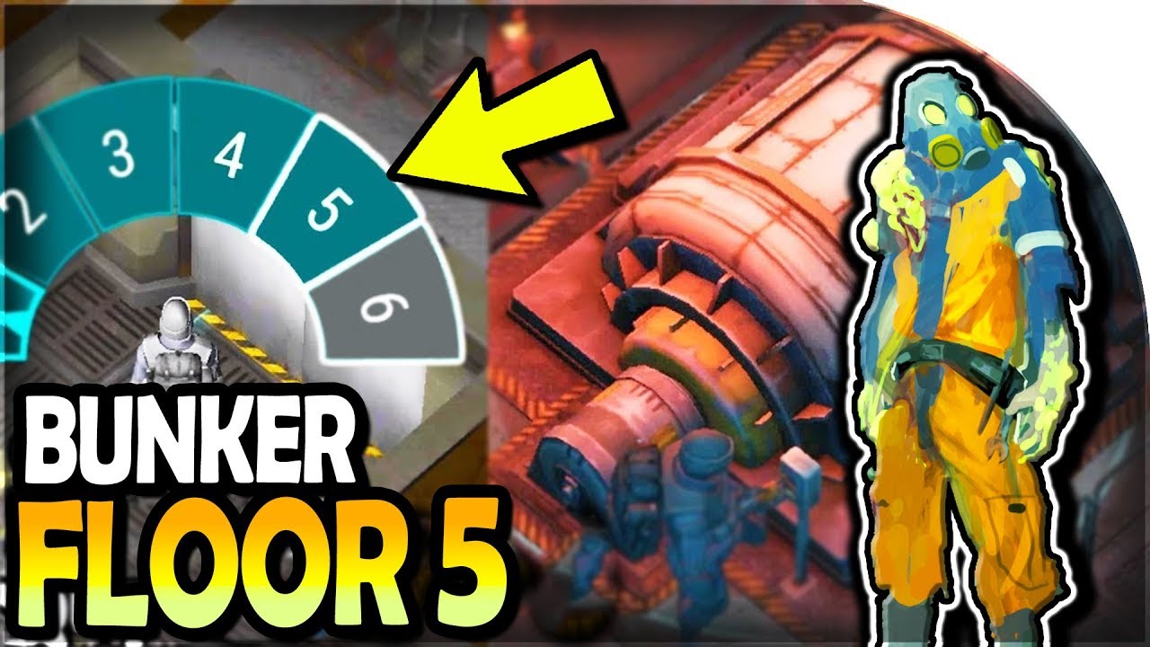 BUNKER ALPHA FLOOR 5 (Nuclear Reactor Boss) - Last Day on Earth Survival Season 2
