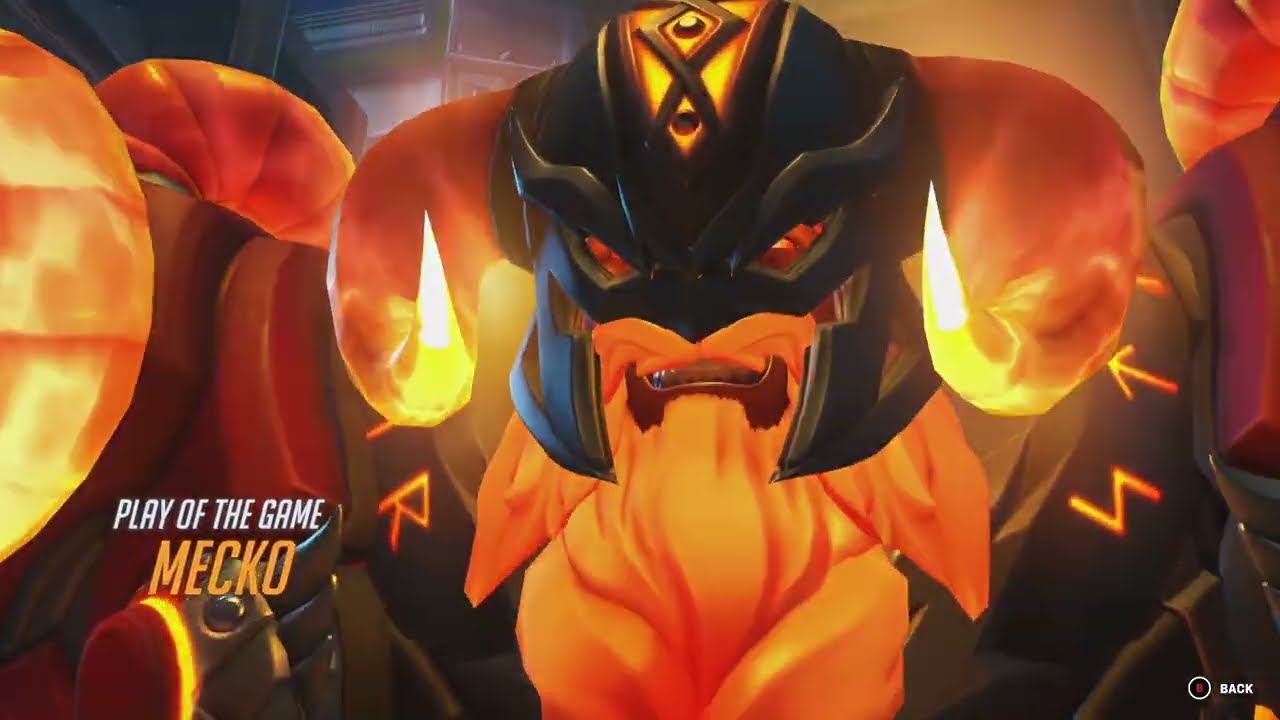 Reinhardt - First Match-Up Of The Night - QP - [Overwatch 2]