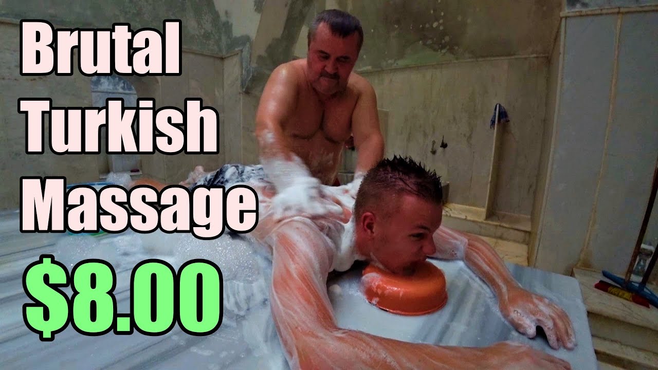 Brutal Turkish Bath / Hammam Massage, Izmir 🇹🇷