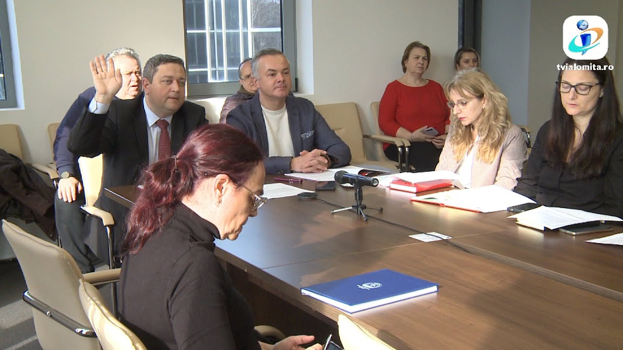 Ședința ordinară a Consiliului Județean Ialomița - luna ianuarie 2026