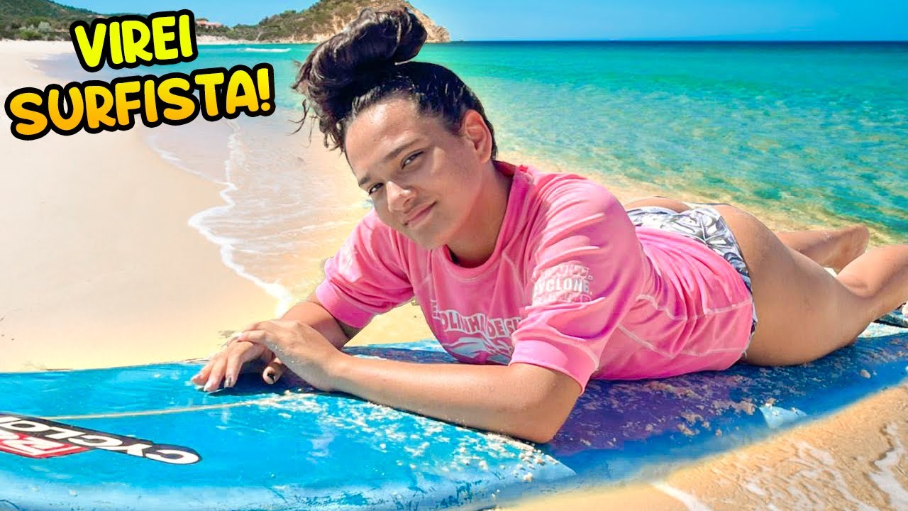 JULIANA BALTAR SURFISTA POR UM DIA!