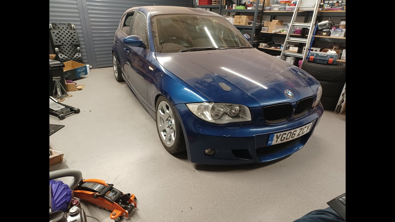 BMW 116 Trophy Build - Starting the engine