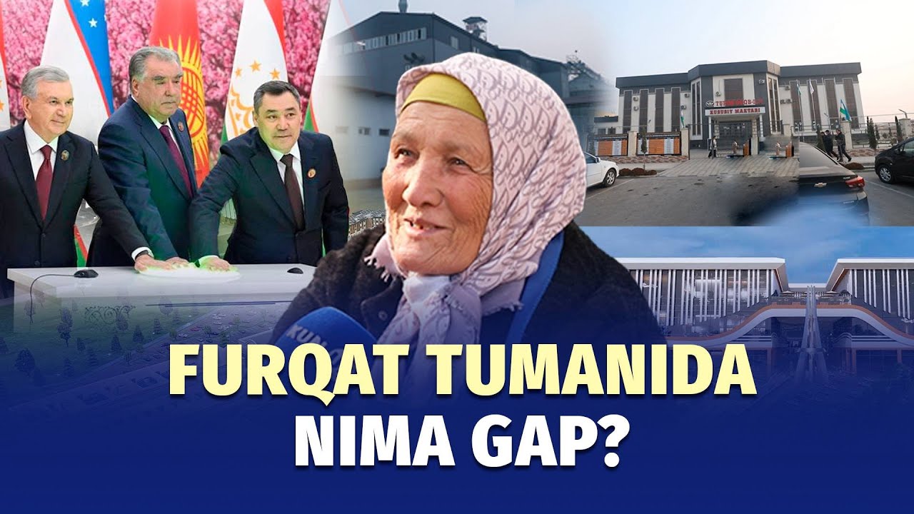 Furqat tumanida yirik savdo va ko‘ngilochar majmua qurilishi boshlandi
