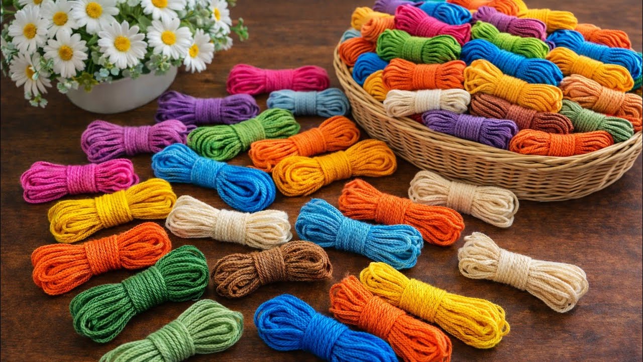 Turn Yarn Scraps into THIS! 😍 Easy Crochet for Beginners