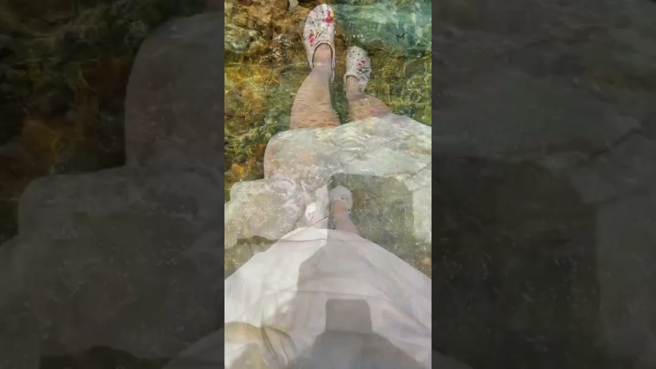 Sitting by the shore, we connect with the ocean's magic.. #SeaBreeze #NatureConnection #beachmoment