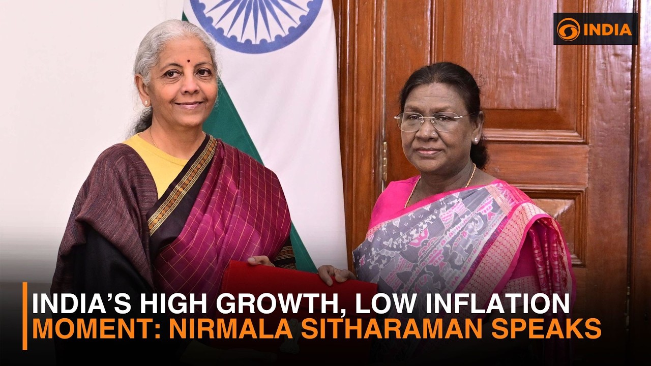 Nirmala Sitharaman on India’s Budget 2026–27 & Goldilocks Economy