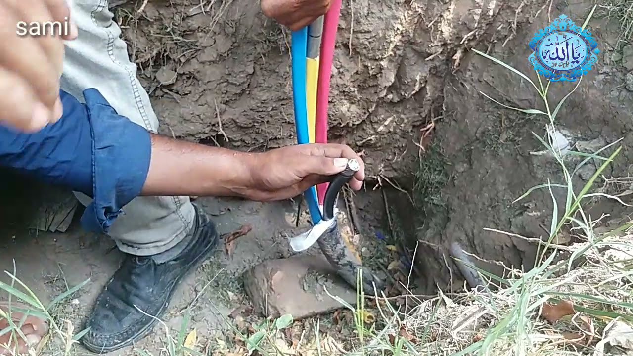 120mm 4 core cable joint| underground cable joint| step by step |by sami lights