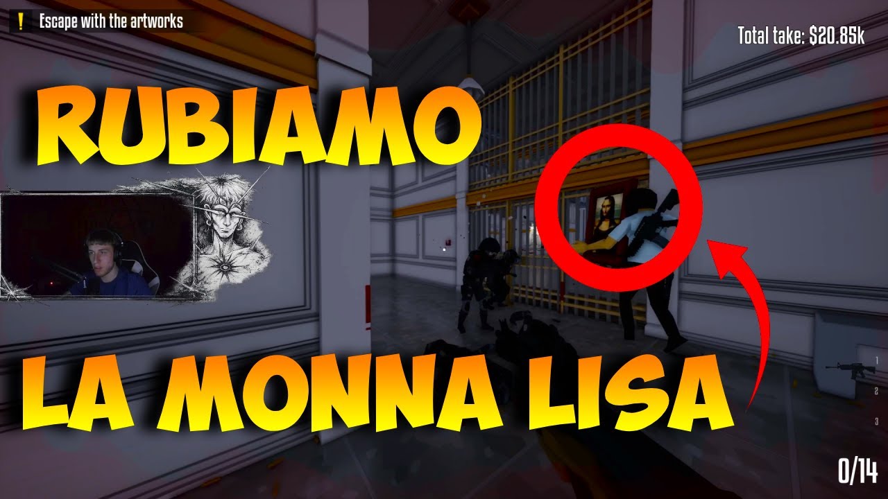 HO RUBATO LA MONNA LISA! 🖼️ | One Armed Robber