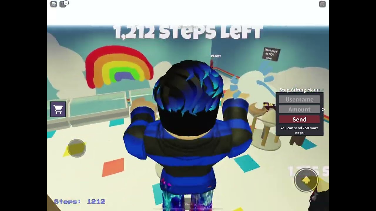 Limited steps but if I run out of steps the video ends