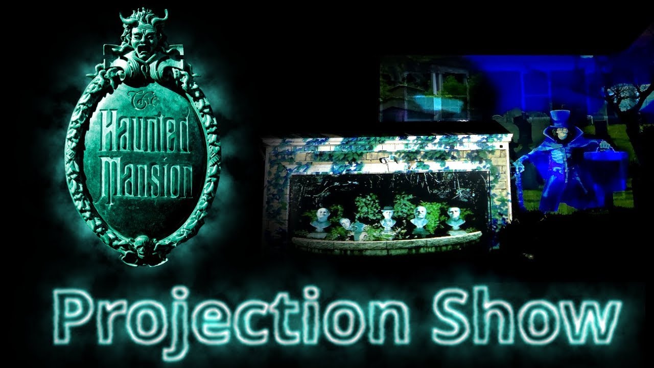 Haunted Mansion - Halloween Projection Show