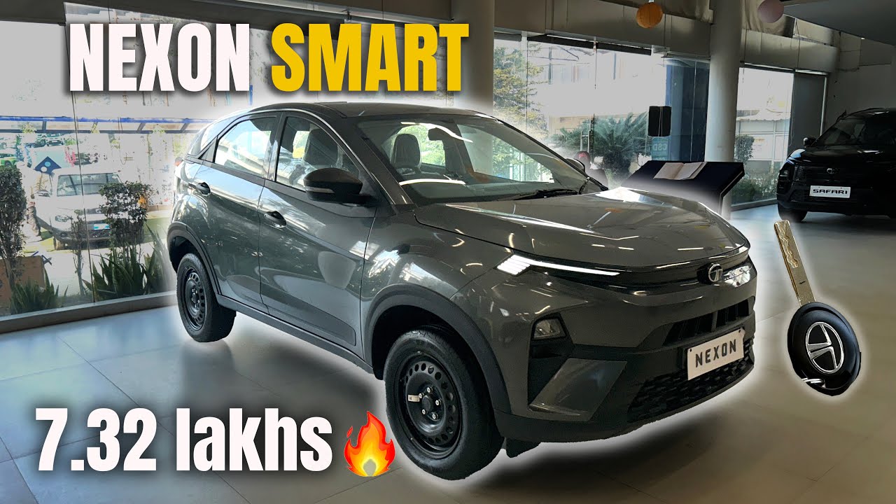 TATA Nexon Base Model 🔥 7.32 Lakhs || TATA Nexon Smart Variant
