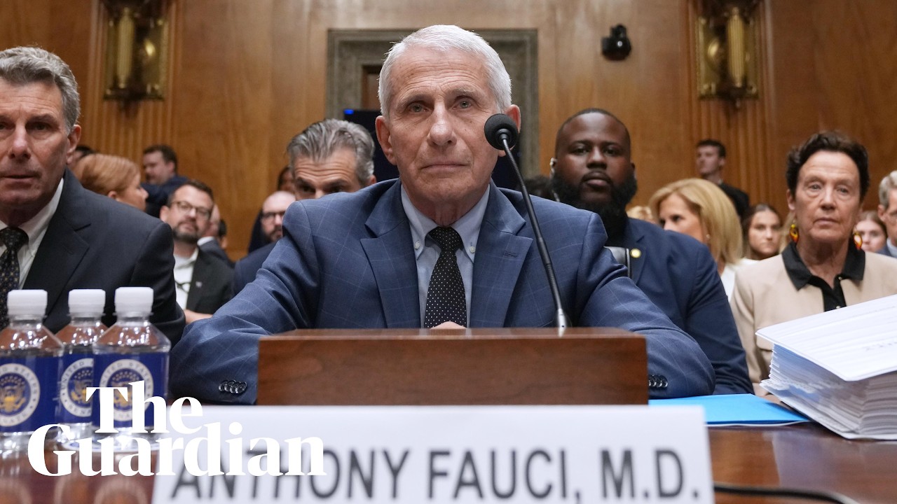 Dr Fauci appears in front of Senate committee - watch live