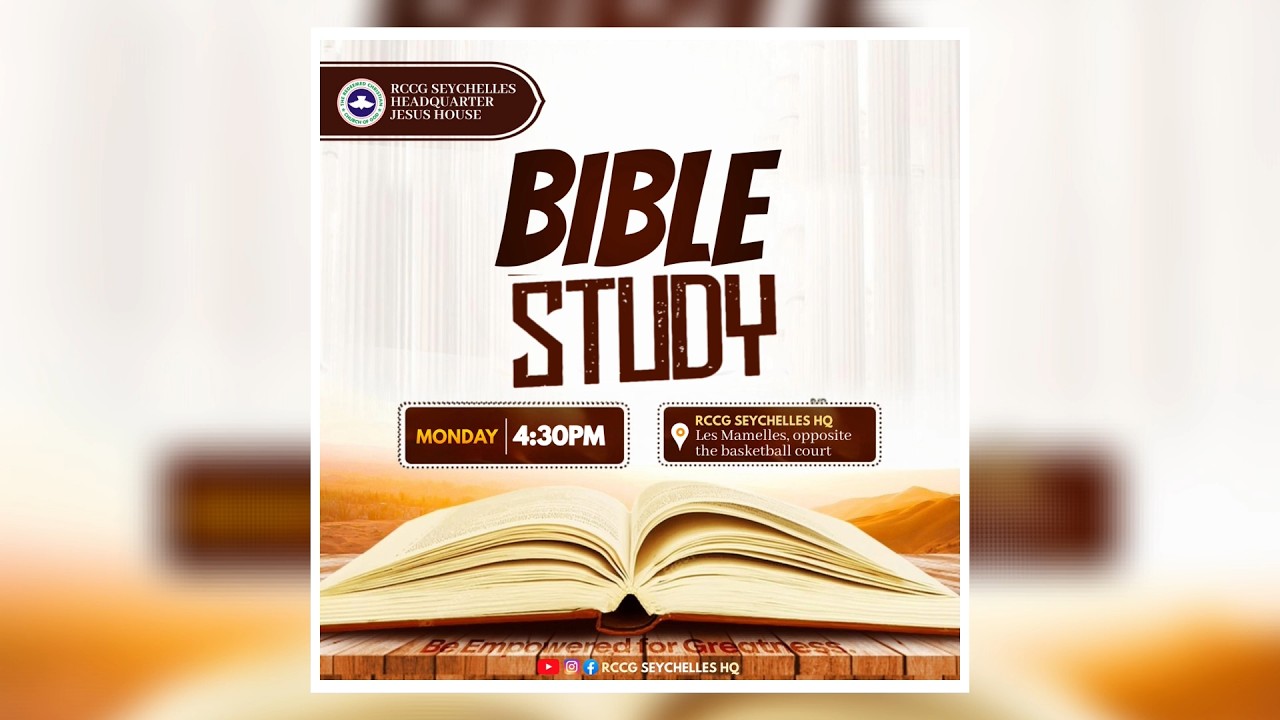 BIBLE STUDY | 16.03.2026