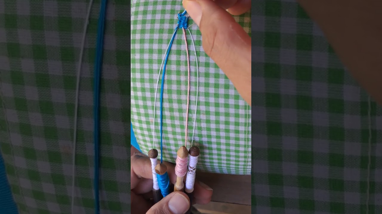 Tejido del cordoncillo de pepas para las trencillas pepeadas