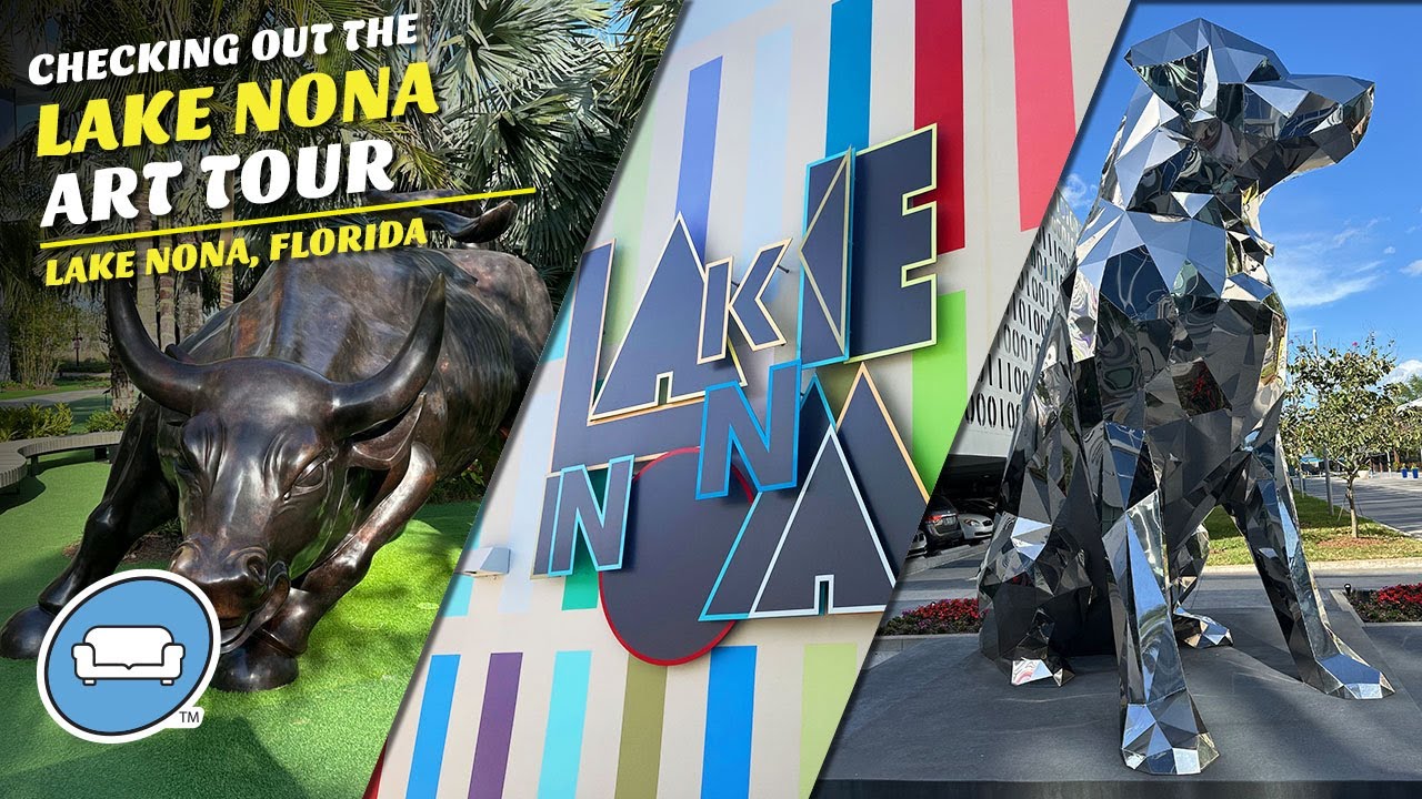 A Lake Nona Art Tour - Free Thing to Do in Orlando, Florida!