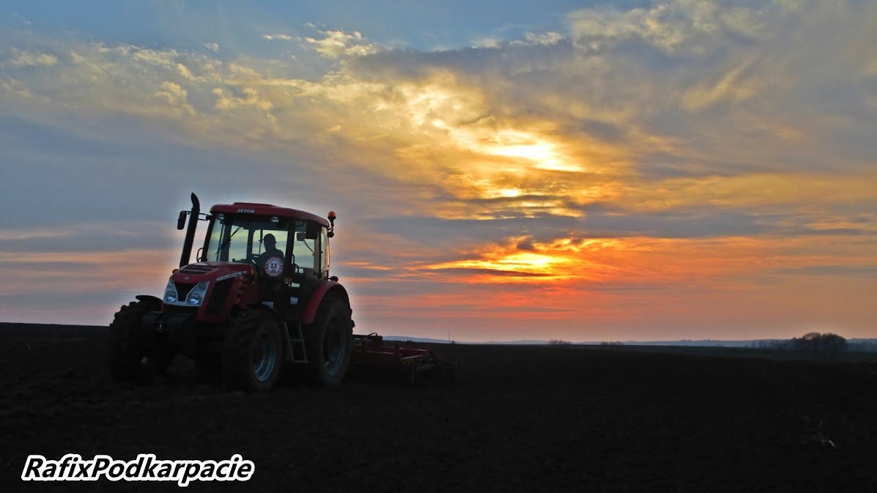Wiosna 2015 Siew Zbóż Jarych 2x Zetor Uprawa Siew