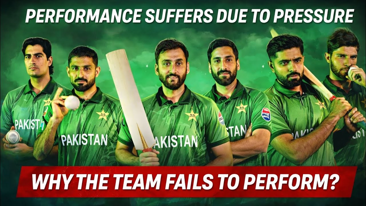 Pakistan team under pressure|why the team fails to perform 