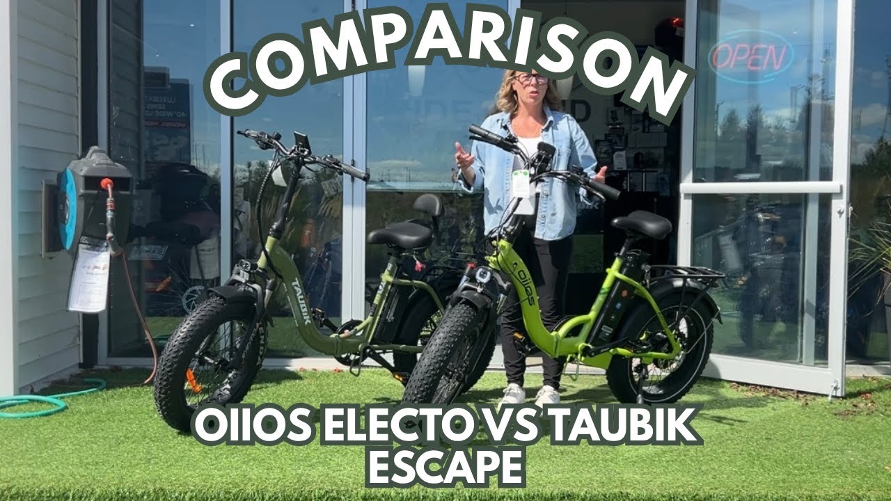 Oiios Electo против Taubik Escape⚡ — сравнение складных электровелосипедов с толстыми шинами