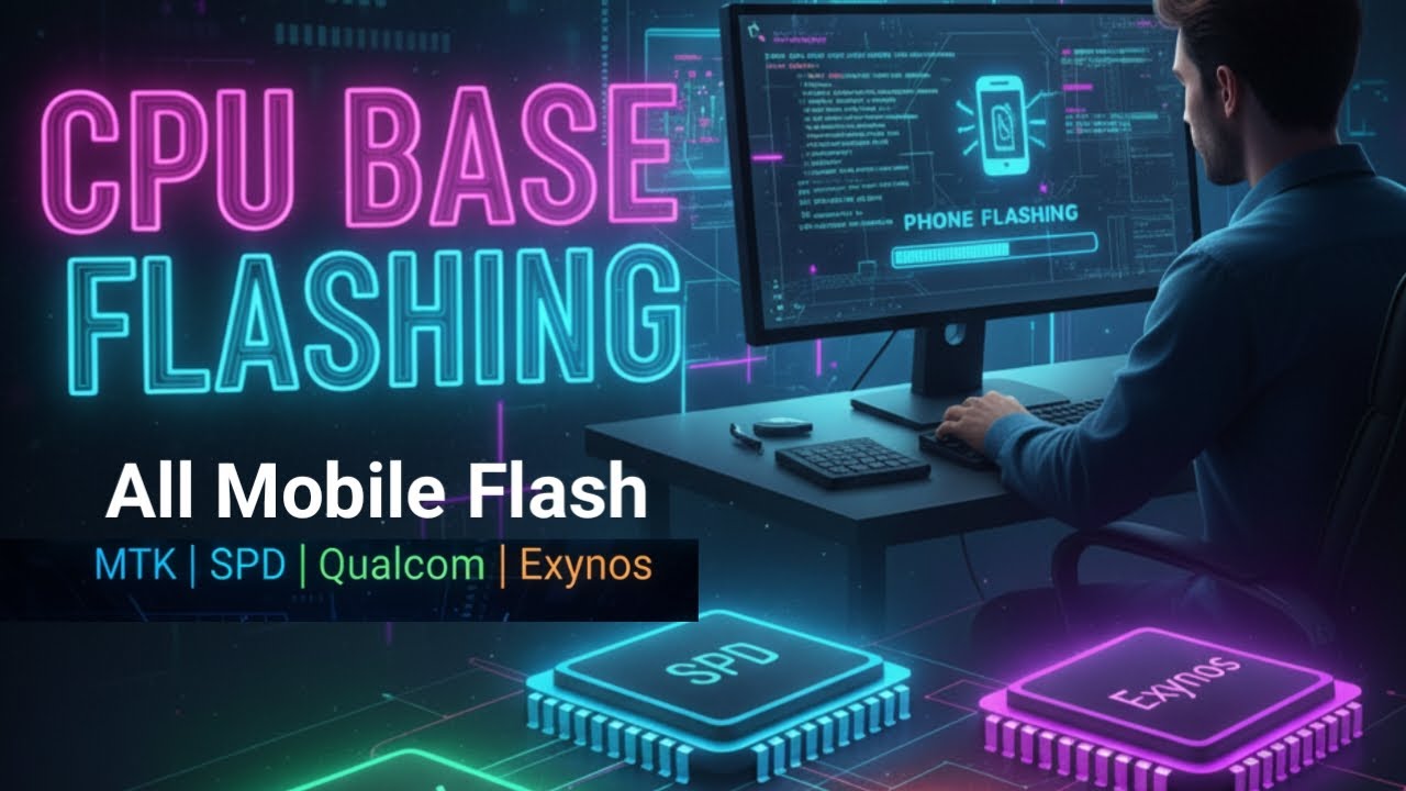 CPU Base Flashing Full Guide | All Mobile Flash MTK, SPD, Qualcomm, Exynos