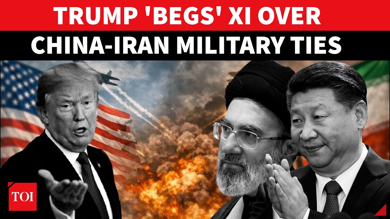 Trump Loses Sleep Over Chinese 'Entry' Into Iranian Military; POTUS 'Begs' Xi In Secret Letter