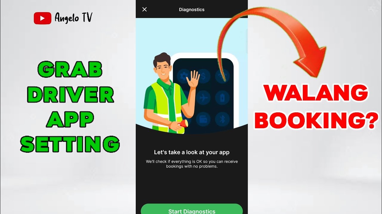 GRAB DRIVER APP SETTINGS. VLOG PT.4