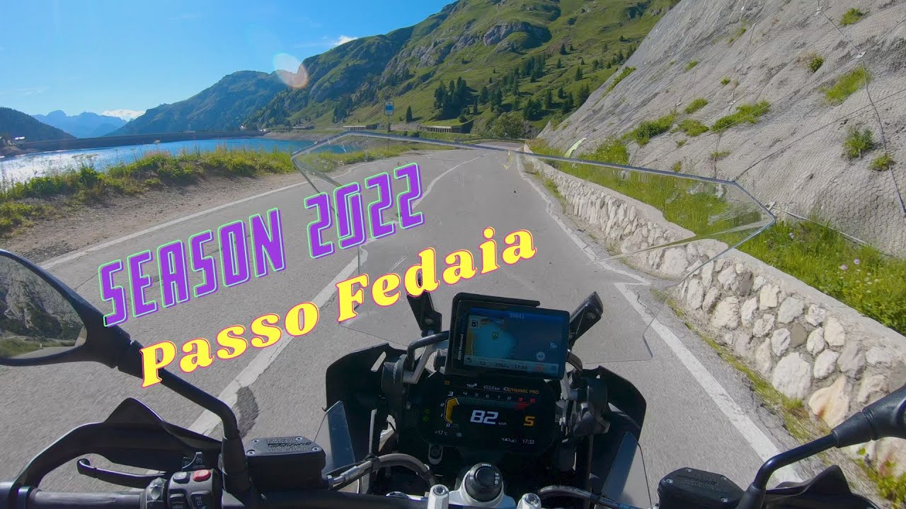 SEASON 2022 || Dolomites - Passo Fedaia || BMW R1250GS Adventure || 4K || #bmw #bmwmotorrad #italy