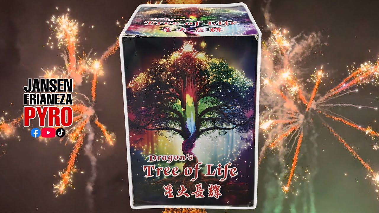 Dragon&rsquo;s Tree of Life 16 shots by Dragon Fireworks | New Year 2026 Philippines 