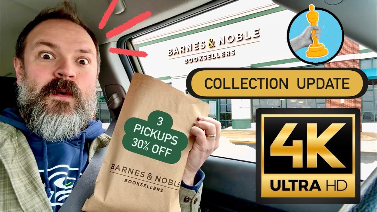 BARNES & NOBLE BEST PICTURE HUNT | 30% OFF 4KUHD | MOVIE COLLECTION UPDATE | Walkthrough