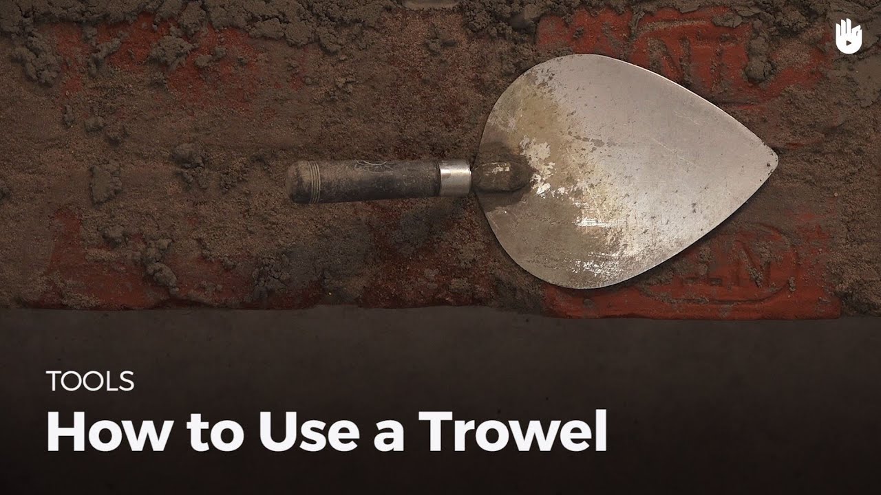 How to Use a Trowel | Masonry