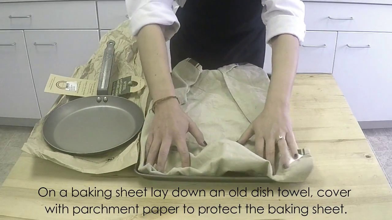 Mauviel Removing Beeswax and Seasoning