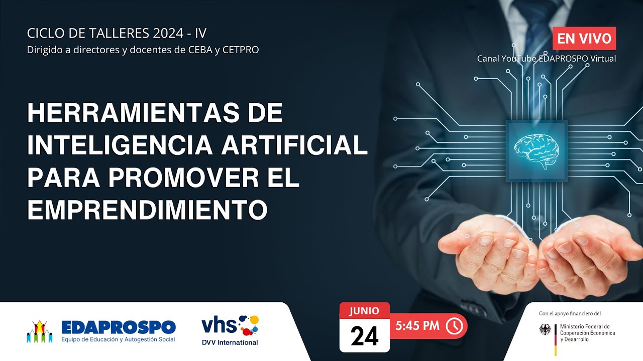 Taller: Herramientas de Inteligencia Artificial para promover el emprendimiento