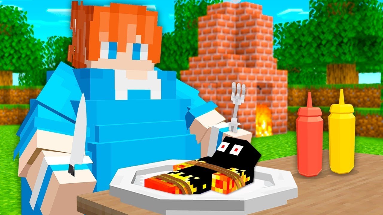 ICH ASS DAS ESSEN DES SCHWERSTEN MANNES IN MINECRAFT