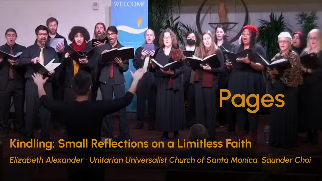 Pages (from Kindling) - Elizabeth Alexander - UU Santa Monica, Sander Choi