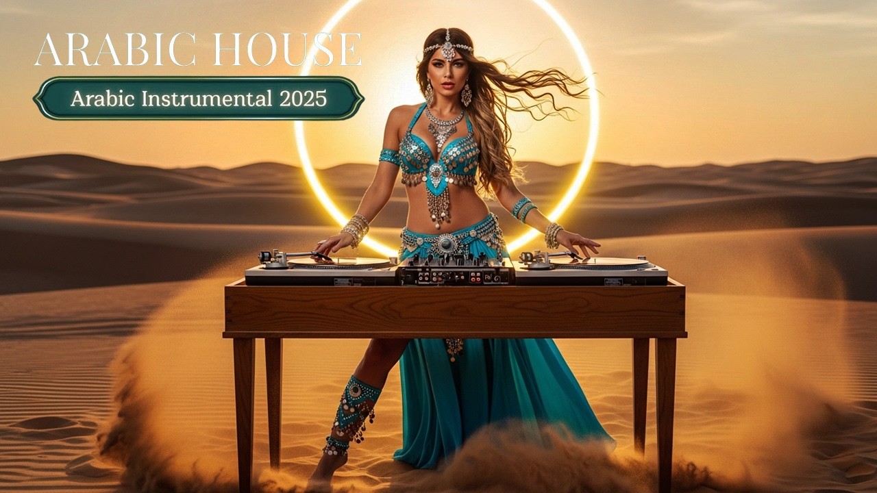 Arabic Chill House Desert Beats 🎧 Oriental Instrumental Remix ~ Melodic Techno Vibes