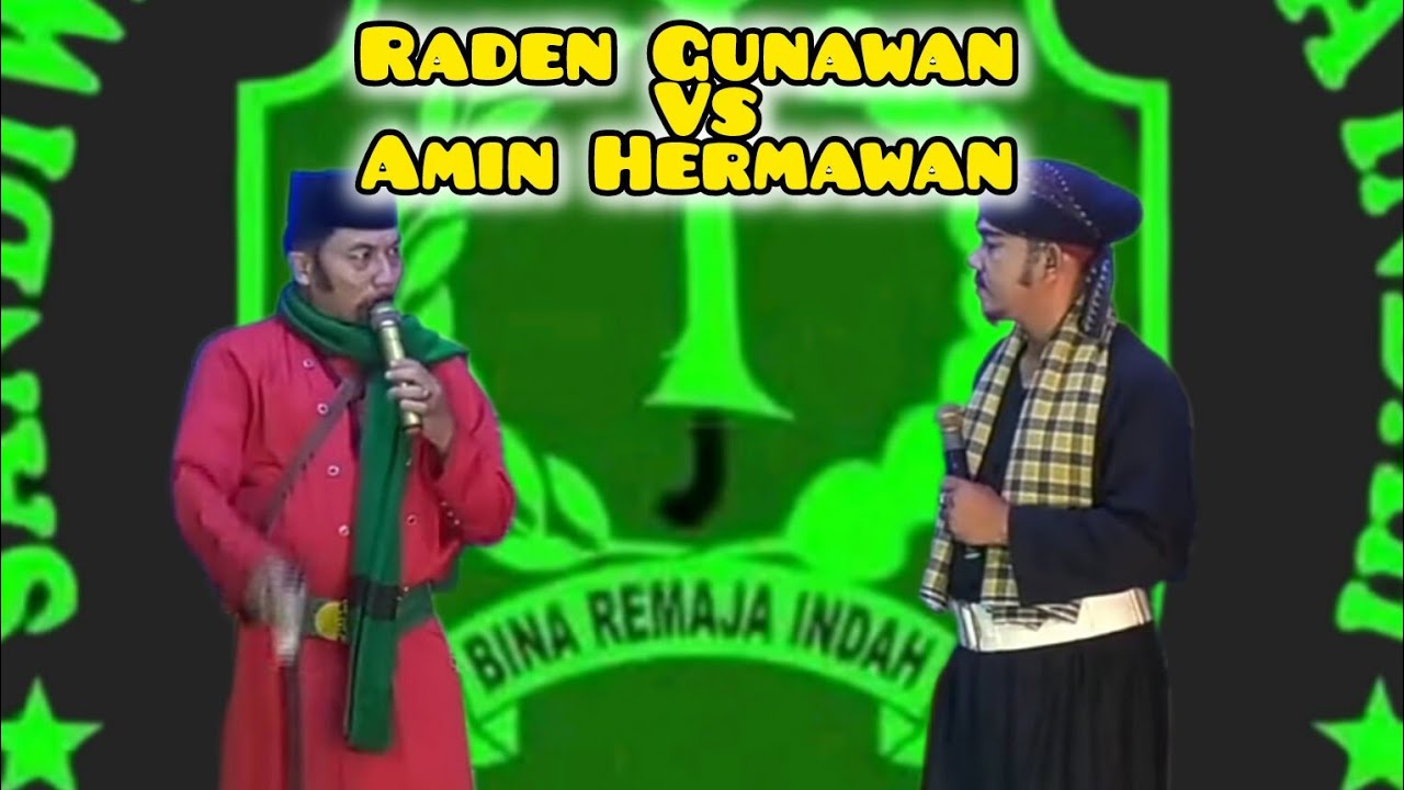 Debat amin Hermawan vs Raden Gunawan sandiwara bina remaja indah 