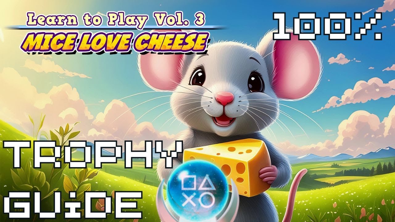 Learn to Play Vol. 3 - Mice Love Cheese | Easy $1 Fast Platinum! | 100% Trophy Guide